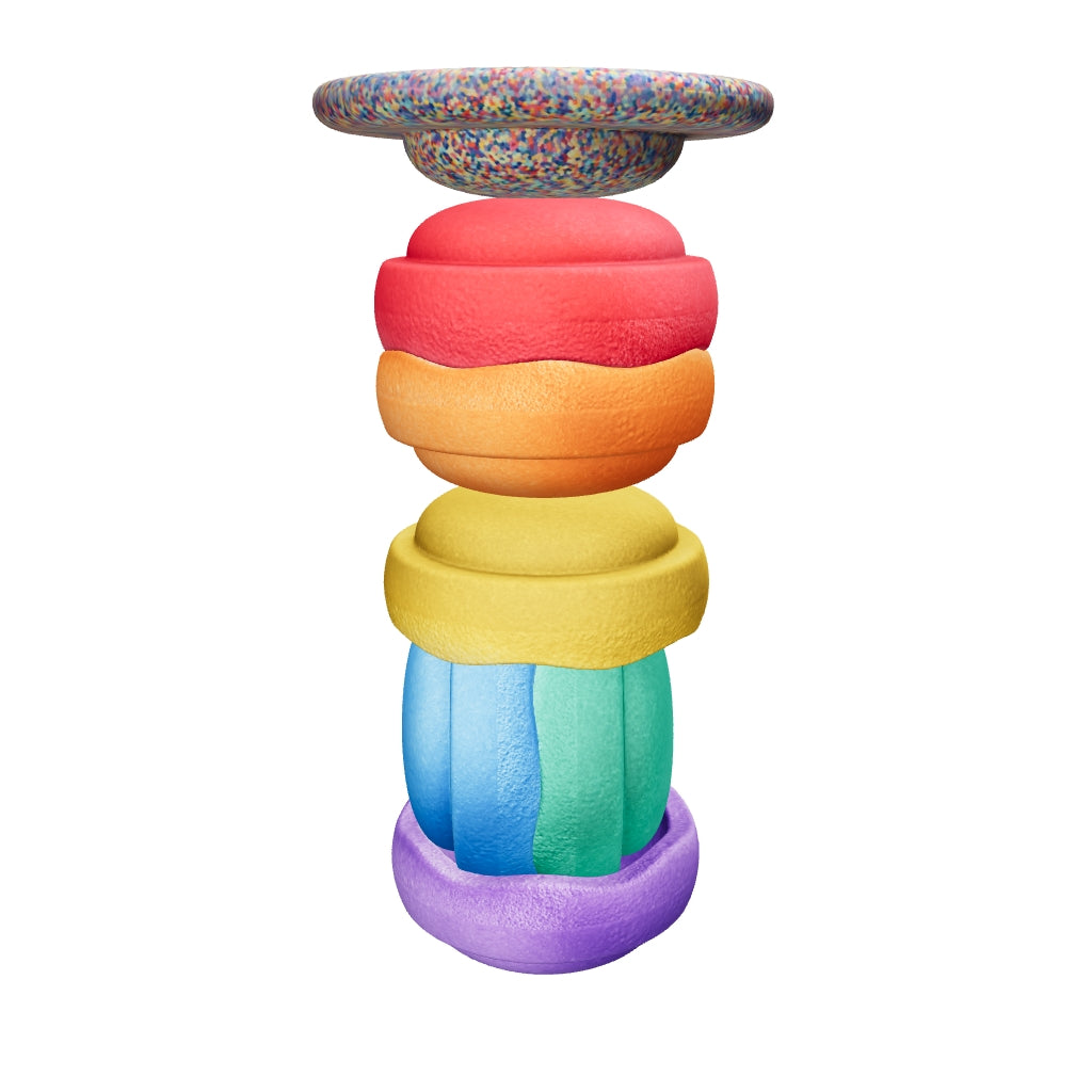 Stapelstein® Rainbow Set – balansavimo žaidimai