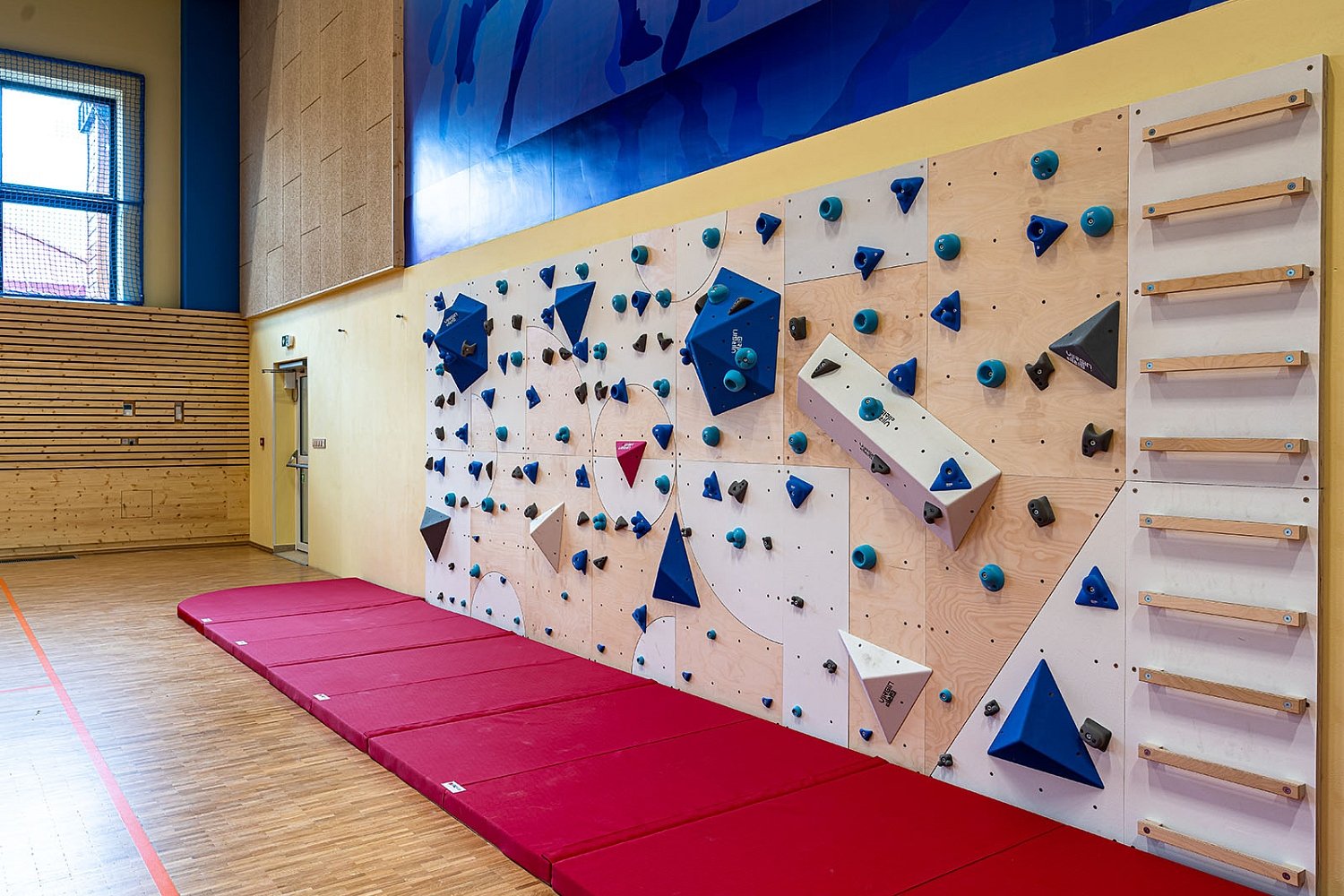 Čiužinys laipiojimo sienelei Blockids4 - viešosioms erdvėms